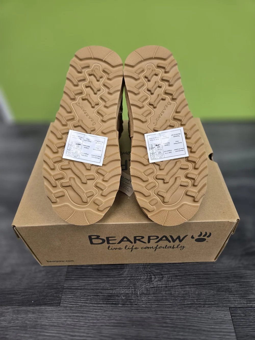 Bearpaw Kids' Tan Suede Booties - Cozy Ankle Shoes